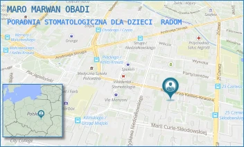 PORADNIA STOMATOLOGICZNA DLA DZIECI - MARO MARWAN OBADI - KAZIMIERZA KELLES-KRAUZA 32,  RADOM