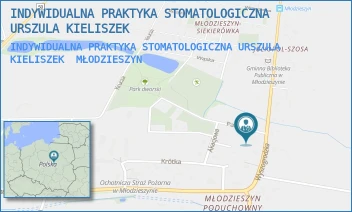 INDYWIDUALNA PRAKTYKA STOMATOLOGICZNA URSZULA KIELISZEK - INDYWIDUALNA PRAKTYKA STOMATOLOGICZNA URSZULA KIELISZEK - WYSZOGRODZKA 7,  MŁODZIESZYN