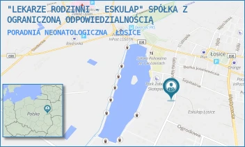 PORADNIA NEONATOLOGICZNA - "LEKARZE RODZINNI - ESKULAP" SPÓŁKA Z OGRANICZONĄ ODPOWIEDZIALNOŚCIĄ - NARUTOWICZA 5,  ŁOSICE