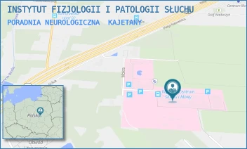 PORADNIA NEUROLOGICZNA - INSTYTUT FIZJOLOGII I PATOLOGII SŁUCHU - MOKRA 17,  KAJETANY