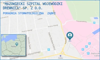 PORADNIA STOMATOLOGICZNA - "MAZOWIECKI SZPITAL WOJEWÓDZKI DREWNICA" SP. Z O.O. - KAROLA RYCHLIŃSKIEGO 1,  ZĄBKI