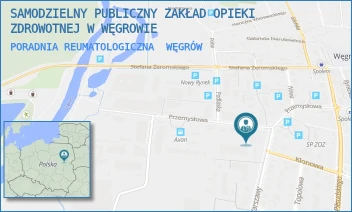 PORADNIA REUMATOLOGICZNA - SAMODZIELNY PUBLICZNY ZAKŁAD OPIEKI ZDROWOTNEJ W WĘGROWIE - PRZEMYSŁOWA 7,  WĘGRÓW