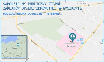 ODDZIAŁ NEONATOLOGICZNY - SAMODZIELNY PUBLICZNY ZESPÓŁ ZAKŁADÓW OPIEKI ZDROWOTNEJ W WYSZKOWIE - KOMISJI EDUKACJI NARODOWEJ 1,  WYSZKÓW