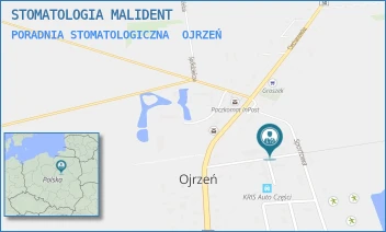 PORADNIA STOMATOLOGICZNA - STOMATOLOGIA MALIDENT LEK. DENT. EDYTA MALINKIEWICZ - PRZEDSZKOLNA 7,  OJRZEŃ
