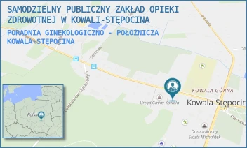 PORADNIA GINEKOLOGICZNO - POŁOŻNICZA - SAMODZIELNY PUBLICZNY ZAKŁAD OPIEKI ZDROWOTNEJ W KOWALI-STĘPOCINA - MARII WALEWSKIEJ 5,  KOWALA-STĘPOCINA