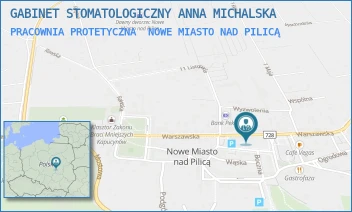PRACOWNIA PROTETYCZNA - GABINET STOMATOLOGICZNY ANNA MICHALSKA - WARSZAWSKA 28,  NOWE MIASTO NAD PILICĄ