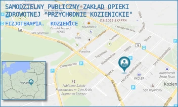 FIZJOTERAPIA. - SAMODZIELNY PUBLICZNY ZAKŁAD OPIEKI ZDROWOTNEJ "PRZYCHODNIE KOZIENICKIE" - SIENKIEWICZA 28,  KOZIENICE