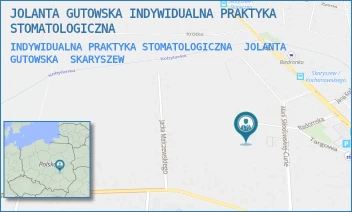 INDYWIDUALNA PRAKTYKA STOMATOLOGICZNA  JOLANTA GUTOWSKA - JOLANTA GUTOWSKA INDYWIDUALNA PRAKTYKA STOMATOLOGICZNA - SKŁODOWSKIEJ 12,  SKARYSZEW