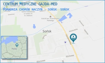PORADNIA CHORÓB NACZYŃ - SOŃSK - CENTRUM MEDYCZNE GAJDA-MED - CIECHANOWSKA 21,  SOŃSK