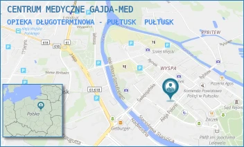 OPIEKA DŁUGOTERMINOWA - PUŁTUSK - CENTRUM MEDYCZNE GAJDA-MED - PIOTRA SKARG 23/29,  PUŁTUSK
