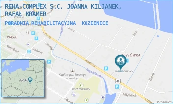 PORADNIA REHABILITACYJNA - REHA-COMPLEX S.C. JOANNA KILJANEK, RAFAŁ KRAMER - LUBELSKA 69B,  KOZIENICE