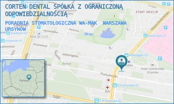 PORADNIA STOMATOLOGICZNA WA-MAK - CORTEN DENTAL SPÓŁKA Z OGRANICZONĄ ODPOWIEDZIALNOŚCIĄ - MAKOLĄGWY 21/U4,  WARSZAWA URSYNÓW