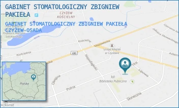 GABINET STOMATOLOGICZNY ZBIGNIEW PAKIEŁA - GABINET STOMATOLOGICZNY ZBIGNIEW PAKIEŁA - POLNA 5,  CZYŻEW-OSADA