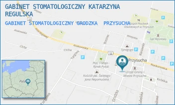 GABINET STOMATOLOGICZNY GRODZKA - GABINET STOMATOLOGICZNY KATARZYNA REGULSKA - GRODZKA 12,  PRZYSUCHA