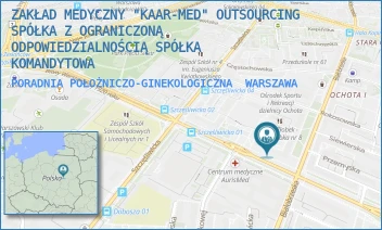 PORADNIA POŁOŻNICZO-GINEKOLOGICZNA - ZAKŁAD MEDYCZNY "KAAR-MED" OUTSOURCING SPÓŁKA Z OGRANICZONĄ ODPOWIEDZIALNOŚCIĄ SPÓŁKA KOMANDYTOWA - BITWY WARSZAWSKIEJ 1920 R 10/23,  WARSZAWA