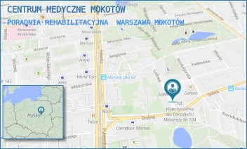 PORADNIA REHABILITACYJNA - CENTRUM MEDYCZNE MOKOTÓW - LUDOWA 6,  WARSZAWA MOKOTÓW