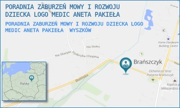 PORADNIA ZABURZEŃ MOWY I ROZWOJU DZIECKA LOGO MEDIC ANETA PAKIEŁA - PORADNIA ZABURZEŃ MOWY I ROZWOJU DZIECKA LOGO MEDIC ANETA PAKIEŁA - FRYDERYKA CHOPINA 9/4U,  WYSZKÓW