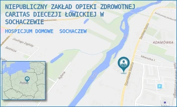 HOSPICJUM DOMOWE - NIEPUBLICZNY ZAKŁAD OPIEKI ZDROWOTNEJ CARITAS DIECEZJI ŁOWICKIEJ W SOCHACZEWIE - STASZICA 39,  SOCHACZEW