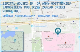 ODDZIAŁ NEUROLOGICZNY - SZPITAL WOLSKI IM. DR ANNY GOSTYŃSKIEJ SAMODZIELNY PUBLICZNY ZAKŁAD OPIEKI ZDROWOTNEJ - MARCINA KASPRZAKA 17,  WARSZAWA WOLA