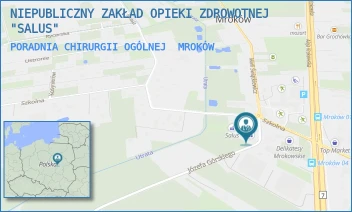 PORADNIA CHIRURGII OGÓLNEJ - NIEPUBLICZNY ZAKŁAD OPIEKI ZDROWOTNEJ "SALUS" - GÓRSKIEGO 4,  MROKÓW