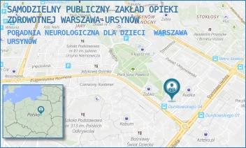 PORADNIA NEUROLOGICZNA DLA DZIECI - SAMODZIELNY PUBLICZNY ZAKŁAD OPIEKI ZDROWOTNEJ WARSZAWA-URSYNÓW - ROMERA 4,  WARSZAWA URSYNÓW