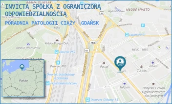 PORADNIA PATOLOGII CIĄŻY - INVICTA SPÓŁKA Z OGRANICZONĄ ODPOWIEDZIALNOŚCIĄ - UL. RAJSKA 10,  GDAŃSK