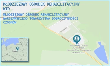 MŁODZIEŻOWY OŚRODEK REHABILITACYJNY WARSZAWSKIEGO TOWARZYSTWA DOBROCZYNNOŚCI - MŁODZIEŻOWY OŚRODEK REHABILITACYJNY WTD - DZIAŁKOWA 13,  CZOSNÓW