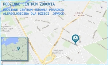 RODZINNE CENTRUM ZDROWIA-PORADNIA ALERGOLOGICZNA DLA DZIECI - RODZINNE CENTRUM ZDROWIA - GRUNWALDZKA 13,  OTWOCK