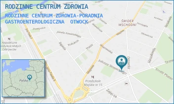 RODZINNE CENTRUM ZDROWIA-PORADNIA GASTROENTEROLOGICZNA - RODZINNE CENTRUM ZDROWIA - GRUNWALDZKA 13,  OTWOCK