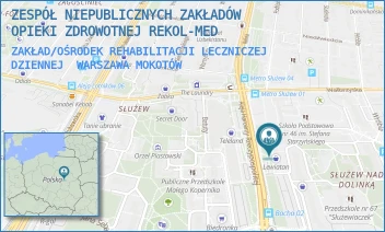 ZAKŁAD/OŚRODEK REHABILITACJI LECZNICZEJ DZIENNEJ - ZESPÓŁ NIEPUBLICZNYCH ZAKŁADÓW OPIEKI ZDROWOTNEJ REKOL-MED - SONATY 5/LOK. U1,  WARSZAWA MOKOTÓW