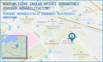 OŚRODEK REHABILITACJI DZIENNEJ DLA DZIECI - NIEPUBLICZNY ZAKŁAD OPIEKI ZDROWOTNEJ OŚRODEK REHABILITACYJNY - ZYGMUNTA KRASIŃSKIEGO 41A,  WARSZAWA