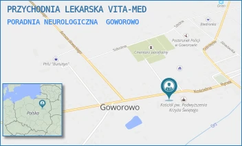 PORADNIA NEUROLOGICZNA - PRZYCHODNIA LEKARSKA VITA-MED - DULCZEWSKIEGO 1B,  GOWOROWO