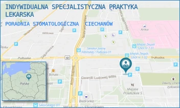 PORADNIA STOMATOLOGICZNA - INDYWIDUALNA SPECJALISTYCZNA PRAKTYKA LEKARSKA - GWARDII LUDOWEJ 23/15,  CIECHANÓW