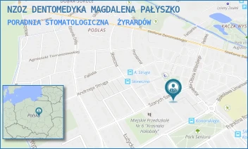 PORADNIA STOMATOLOGICZNA - NZOZ DENTOMEDYKA MAGDALENA PAŁYSZKO - SZARYCH SZEREGÓW 1,  ŻYRARDÓW