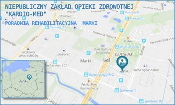 PORADNIA REHABILITACYJNA - NIEPUBLICZNY ZAKŁAD OPIEKI ZDROWOTNEJ "KARDIO-MED" - SPORTOWA 3,  MARKI