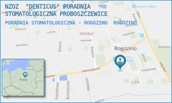 PORADNIA STOMATOLOGICZNA - ROGOZINO - NZOZ  "DENTICUS" PORADNIA STOMATOLOGICZNA PROBOSZCZEWICE - OSIEDLOWA 9,  ROGOZINO
