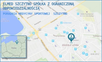 PORADNIA MEDYCYNY SPORTOWEJ - ELMED SZCZYTNO SPÓŁKA Z OGRANICZONĄ ODPOWIEDZIALNOŚCIĄ - NAUCZYCIELSKA 18/4U,  SZCZYTNO