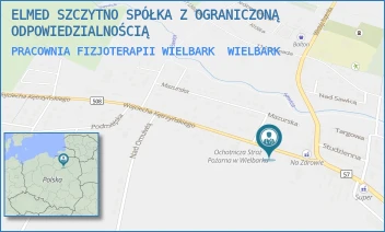 PRACOWNIA FIZJOTERAPII WIELBARK - ELMED SZCZYTNO SPÓŁKA Z OGRANICZONĄ ODPOWIEDZIALNOŚCIĄ - WOJCIECHA KĘTRZYŃSKIEGO 1,  WIELBARK