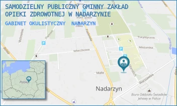 GABINET OKULISTYCZNY - SAMODZIELNY PUBLICZNY GMINNY ZAKŁAD OPIEKI ZDROWOTNEJ W NADARZYNIE - SITARSKICH 3,  NADARZYN