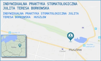 INDYWIDUALNA PRAKTYKA STOMATOLOGICZNA JULITA TERESA BORKOWSKA - INDYWIDUALNA PRAKTYKA STOMATOLOGICZNA JULITA TERESA BORKOWSKA - HUSZLEW 150,  HUSZLEW