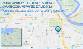 PORADNIA AUDIOLOGICZNA DLA DZIECI I DOROSŁYCH - AMPLIFON APARATY SŁUCHOWE SPÓŁKA Z OGRANICZONĄ ODPOWIEDZIALNOŚCIĄ - ALEJA PIASTÓW 16,  PIŁA