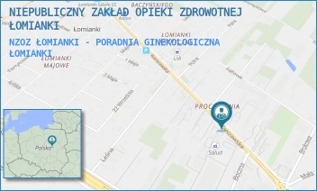 NZOZ ŁOMIANKI - PORADNIA GINEKOLOGICZNA - NIEPUBLICZNY ZAKŁAD OPIEKI ZDROWOTNEJ ŁOMIANKI - WARSZAWSKA 31,  ŁOMIANKI