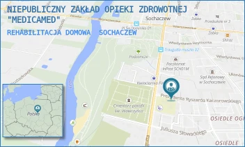 REHABILITACJA DOMOWA - NIEPUBLICZNY ZAKŁAD OPIEKI ZDROWOTNEJ "MEDICAMED" - HANKI SAWICKIEJ 3A,  SOCHACZEW
