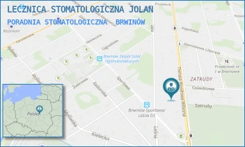 PORADNIA STOMATOLOGICZNA - LECZNICA STOMATOLOGICZNA JOLAN - WILSONA 48,  BRWINÓW