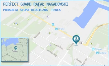 PORADNIA STOMATOLOGICZNA - PERFECT GUARD RAFAŁ NAGADOWSKI - POPŁACIŃSKA 37,  PŁOCK