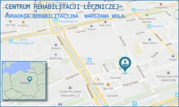 PORADNIA REHABILITACYJNA - CENTRUM REHABILITACJI LECZNICZEJ - SREBRNA 3,  WARSZAWA WOLA