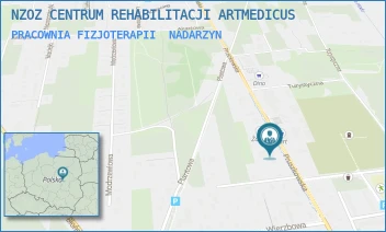 PRACOWNIA FIZJOTERAPII - NZOZ CENTRUM REHABILITACJI ARTMEDICUS - PRUSZKOWSKA 27 A,  NADARZYN
