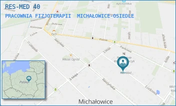 PRACOWNIA FIZJOTERAPII - RES-MED 40 - LUDOWA 7,  MICHAŁOWICE-OSIEDLE