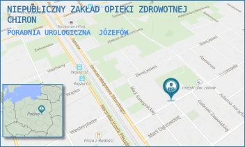 PORADNIA UROLOGICZNA - NIEPUBLICZNY ZAKŁAD OPIEKI ZDROWOTNEJ CHIRON - 11 LISTOPADA 7,  JÓZEFÓW