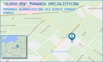 PORADNIA ALERGOLOGICZNA DLA DZIECI OTWOCK - "ALERGO-MED" PORADNIA SPECJALISTYCZNA - NARUTOWICZA 80,  OTWOCK